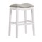 Alaterre Furniture Williston Bar Height Stool, White, 2PK ANWL04PDCR2 - alternate 1
